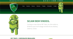 Desktop Screenshot of cbttrafo.com.br