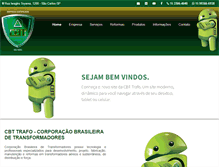 Tablet Screenshot of cbttrafo.com.br